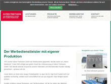 Tablet Screenshot of katzergmbh.de